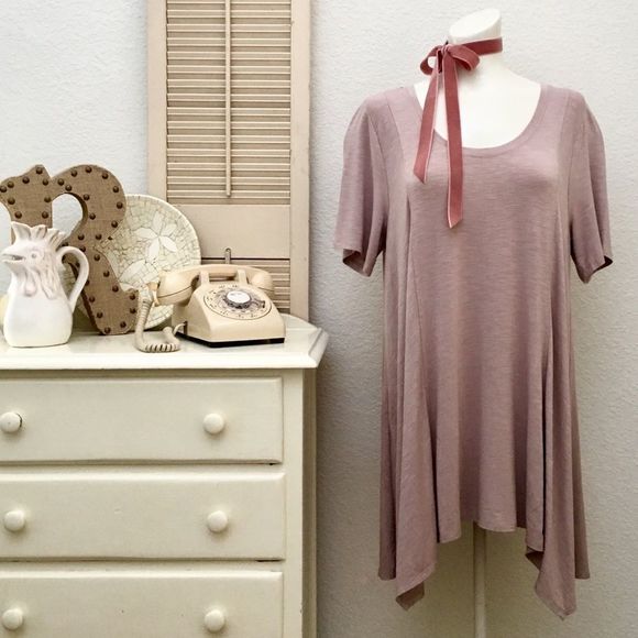 LOGO Lori Goldstein Stretch Rayon Trapeze Tunic, M - Picture 9 of 9